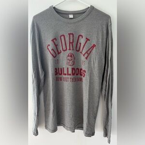 Georgia Bulldogs long sleeve tee